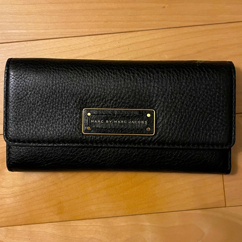 Marc by Marc Jacobs Black Trifold Wallet